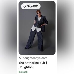 Houghton dark denim blazer